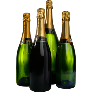 Champagne bottles PNG-17429